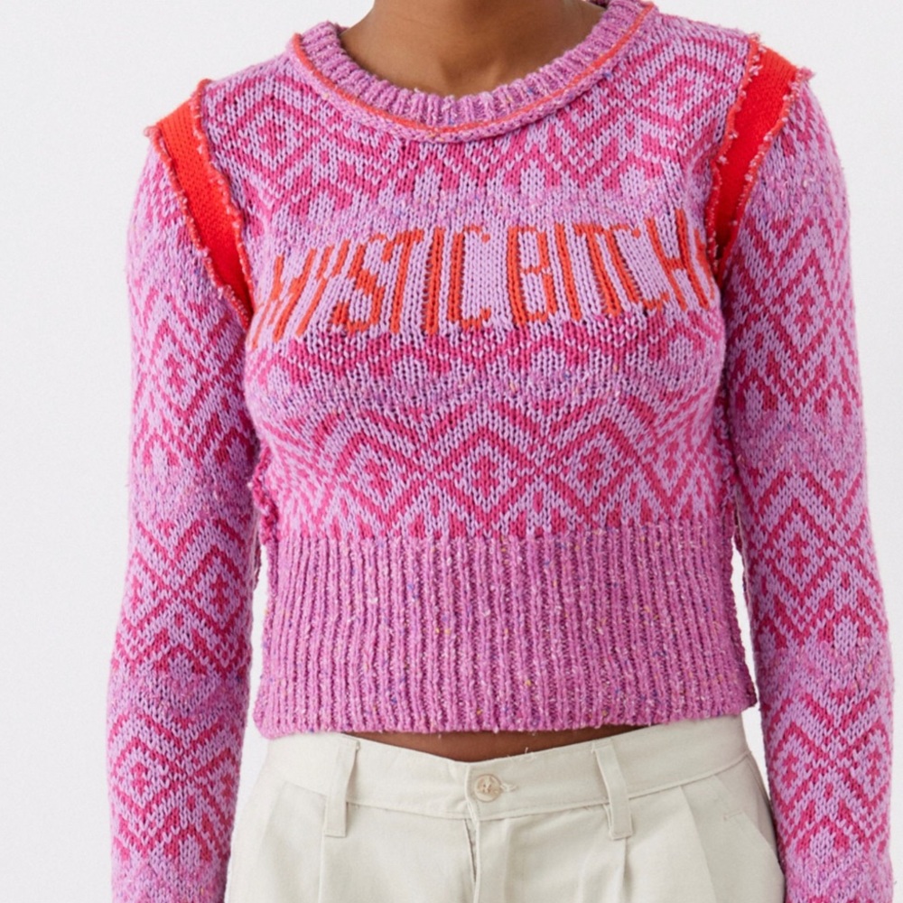 BDG CROPPED CREWNECK SWEATER